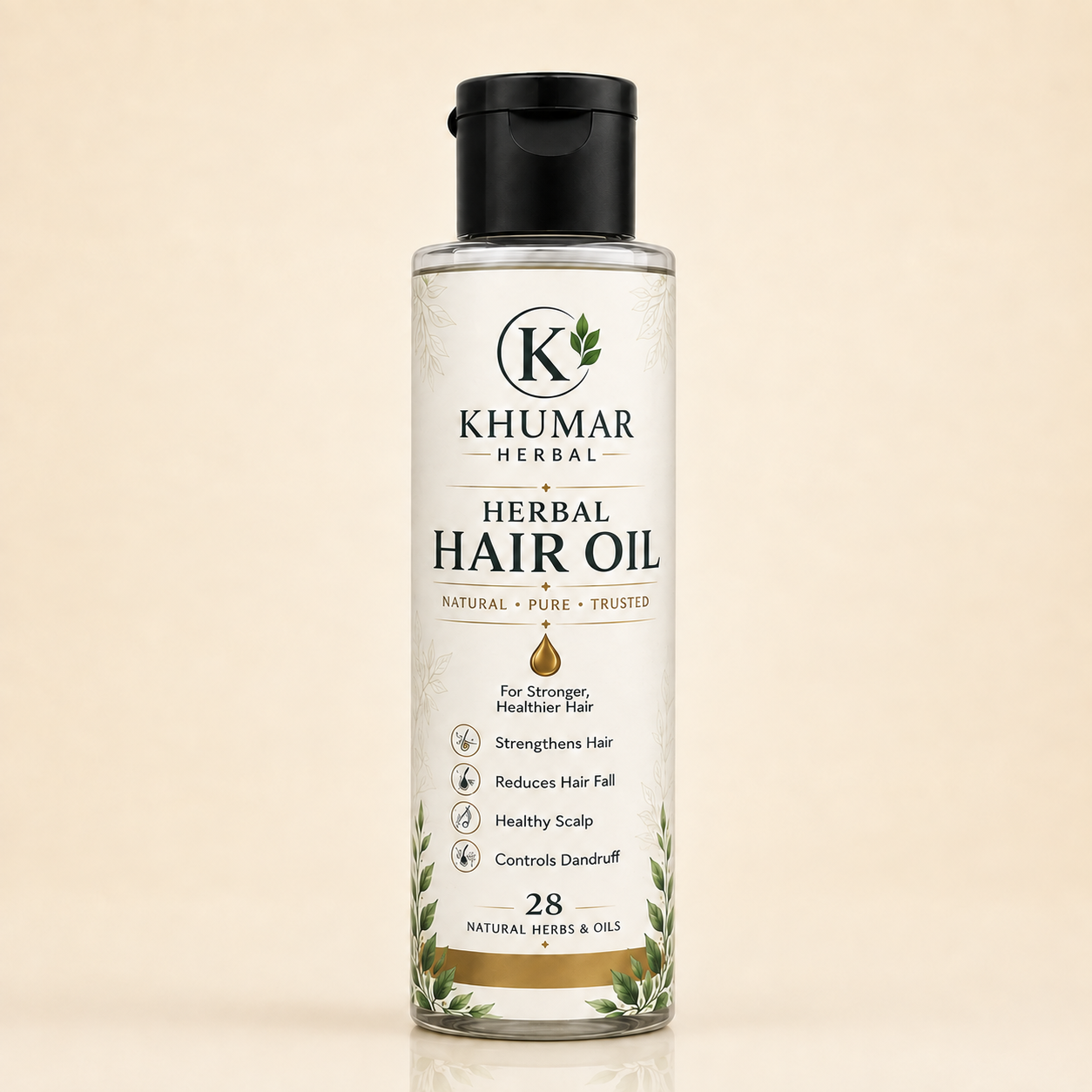 Khumar Herbal Hair Oil bottle